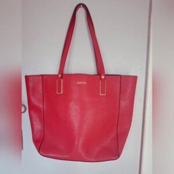 Reaction Kenneth Cole Red Tote Bag - Picture 7 of 7